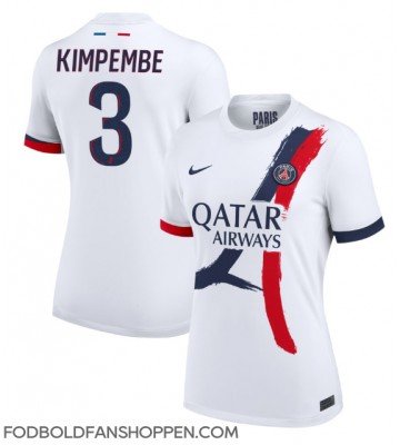 Paris Saint-Germain Presnel Kimpembe #3 Udebanetrøje Dame 2024-25 Kortærmet
